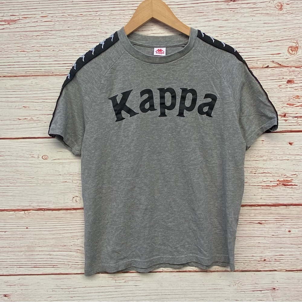 Kappa 222 Banda Balima Tee in Gray Sz M.